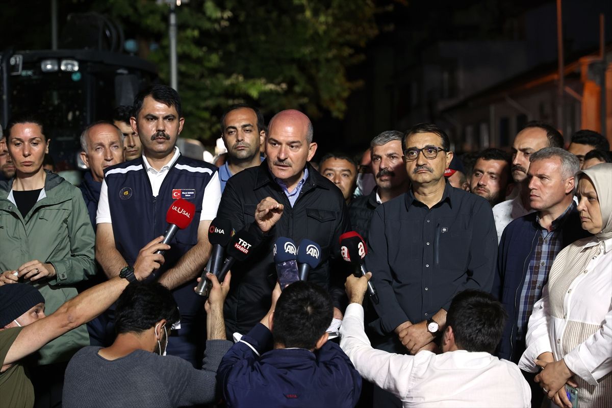 İçişleri Bakanı Soylu: Kastamonu'da 62, Sinop'ta 15 kayıp ihbarı var