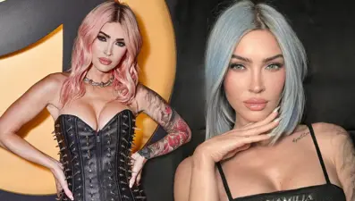 Renkli saçtan vazgeçti: Megan Fox yeniden esmer