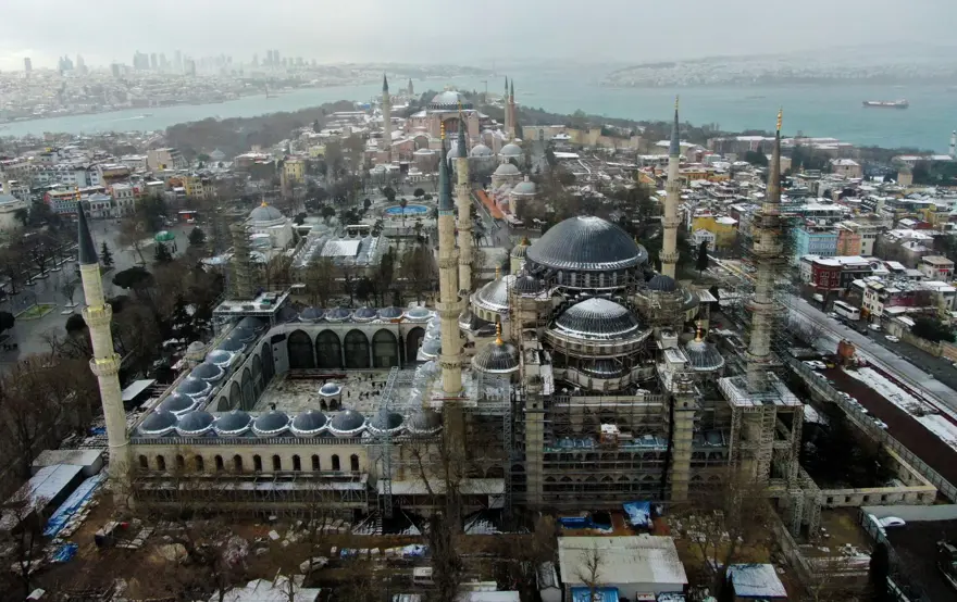 İstanbul'dan kar fotoğrafları 10
