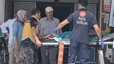 Bıçağın üzerine düşen çocuk ağır yaralandı