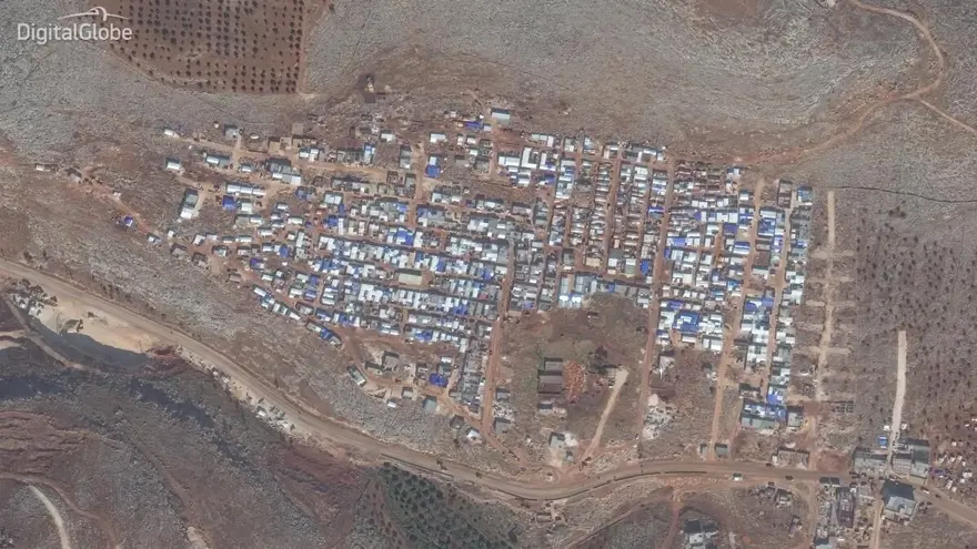 İdlib'deki yıkım hiç böyle görüntülenmemişti 47