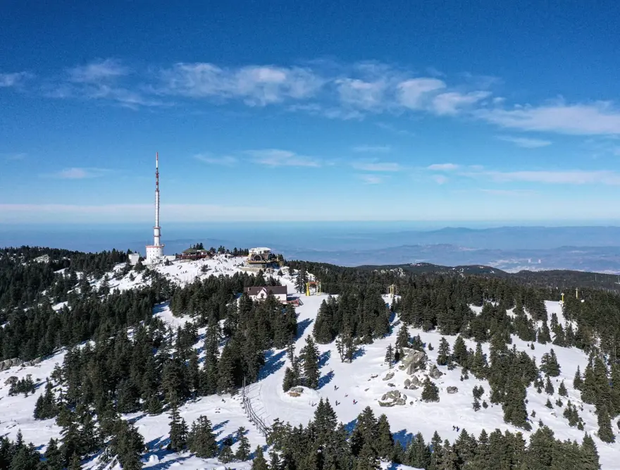 Uludağ'daki esnaf yarıyıl tatilinden umutlu 11