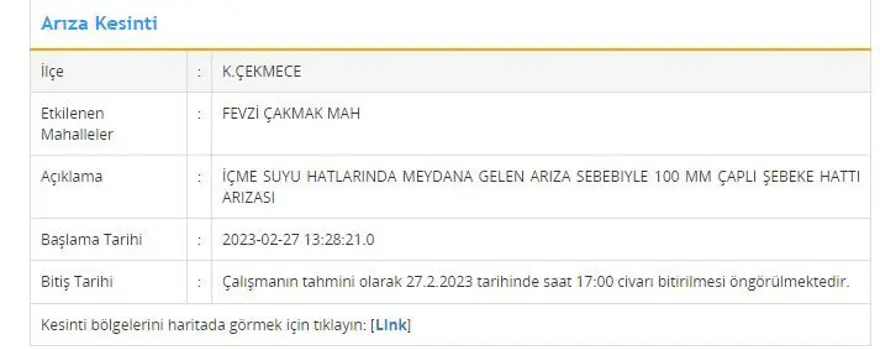 İstanbul'un 6 ilçesinde su kesintisi (Beşiktaş, Fatih, Kağıthane, Küçükçekmece, Beykoz ve Üsküdar) Sular ne zaman gelecek? 5 İstanbul'un 6 ilçesinde su kesintisi (Beşiktaş, Fatih, Kağıthane, Küçükçekmece, Beykoz ve Üsküdar) Sular ne zaman gelecek? 5