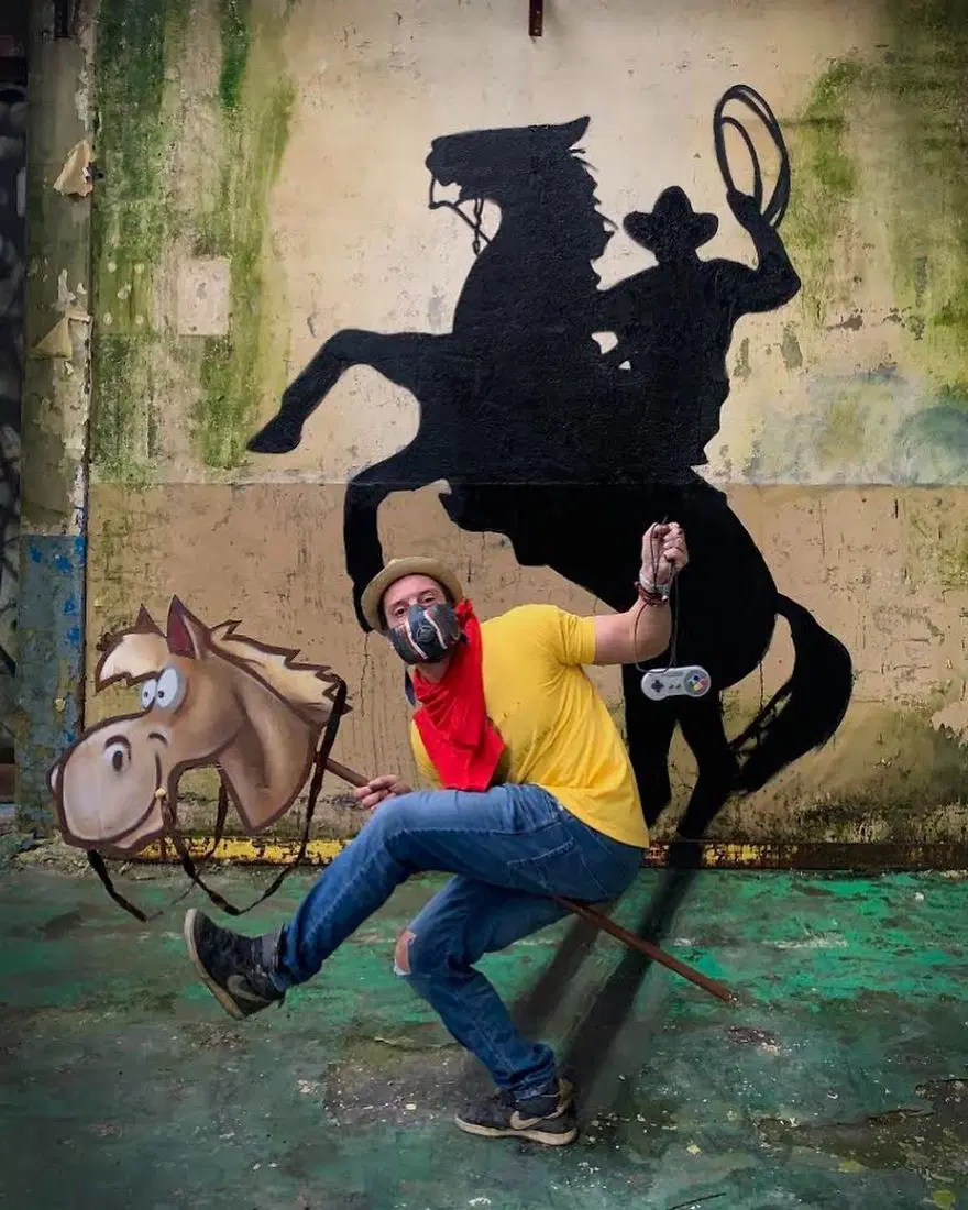 Fransız sokak sanatçısından 3 boyutlu grafitiler 21