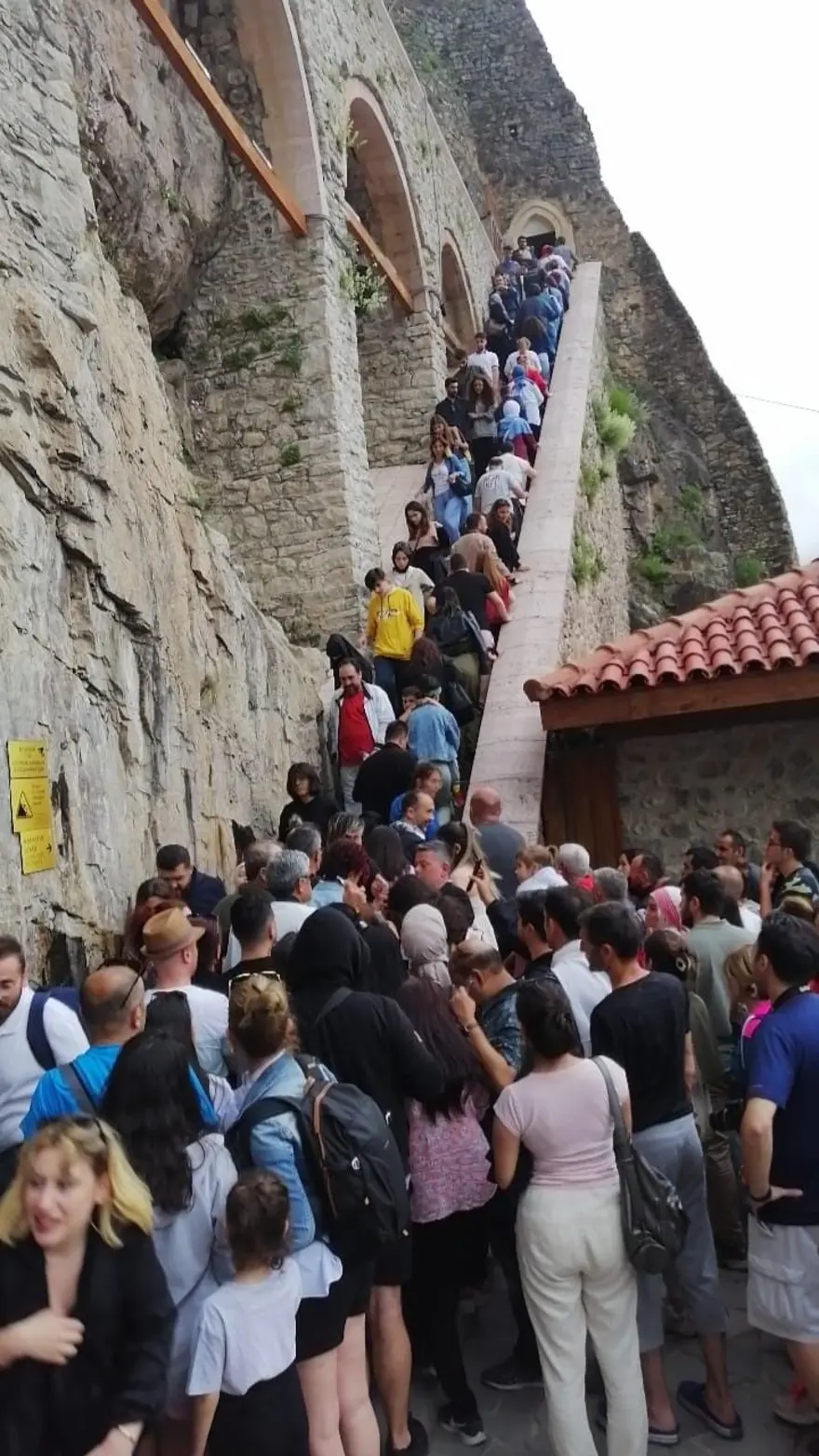 Sümela Manastırı’na bayramda 20 bin ziyaretçi 1