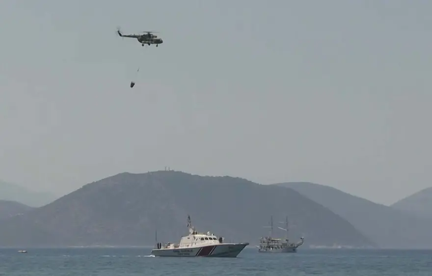 Helikopterler havalandı, komandolar devriye attı: Aydın’da orman yangını alarmı 3
