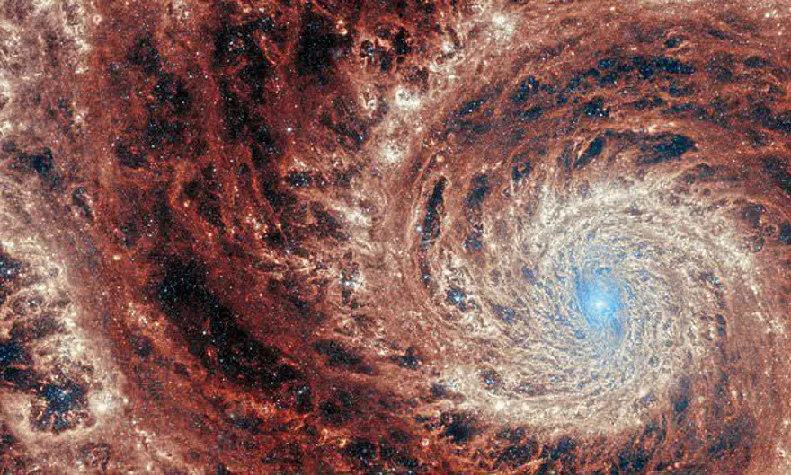James Webb Teleskobu, Messier 51'in görüntülerini paylaştı: Evrende yeni keşiflere yol açacak 7