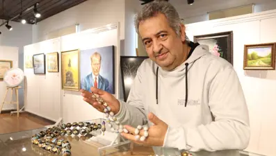 Kur'an-ı Kerim'i tespit tanelerine işledi! ''Bunu yapmak 5 yılımı aldı''