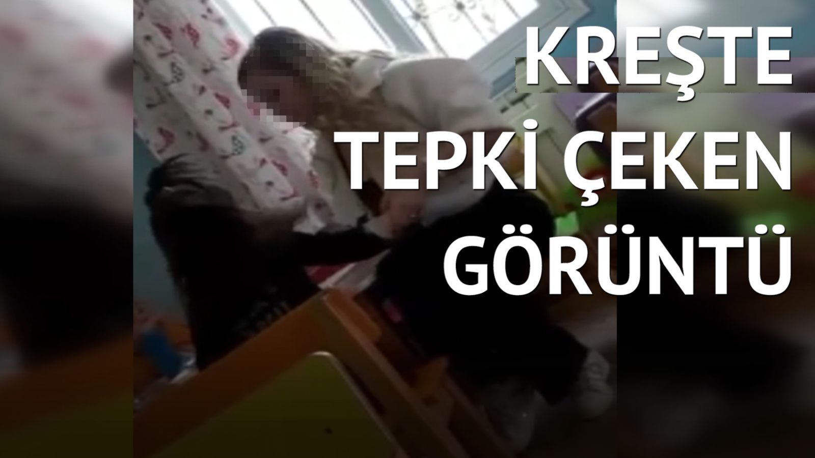 Çocuklara yemek yedirilirken kötü muameleye soruşturma