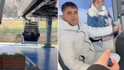 Firari hükümlü, Uludağ dönüşü teleferikte yakalandı