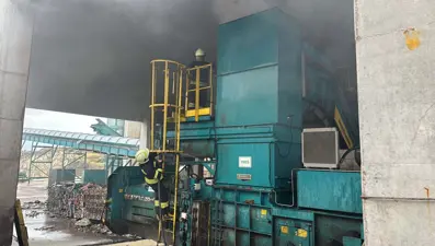 Muğla Milas'ta katı atık tesisinde patlama: Yaralılar var