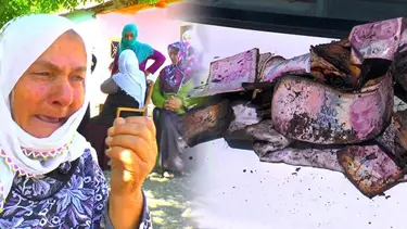 Yangında evi ve 155 bin lirası kül oldu