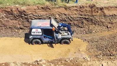 Giresun'da Türkiye Off-Road Şampiyonası yarışı yapıldı