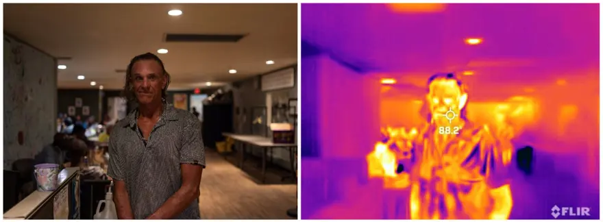 ABD'deki cehennem sıcağı termal kamerada: İnsan beyni buna dayanamaz 9