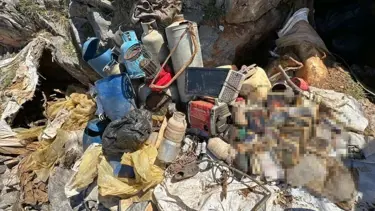 Tunceli'de teröristlere ait mühimmat ve yaşam malzemesi ele geçirildi