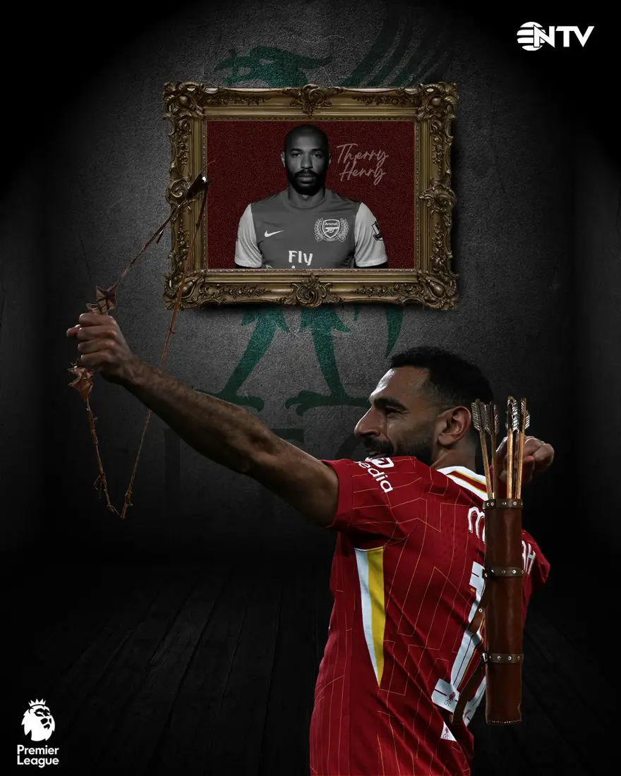 Mohammed Salah Premier Lig'e damga vurdu: Thierry Henry'i de geçti 4