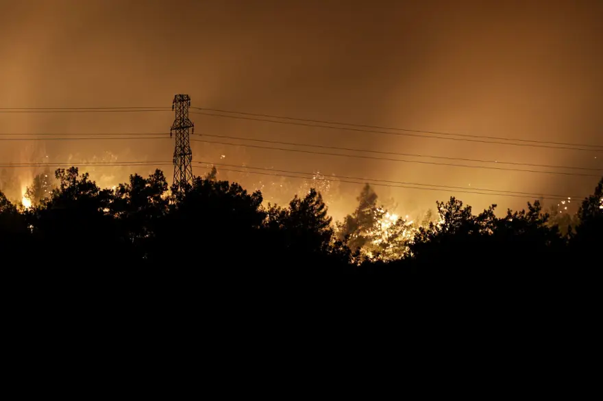 URLA'DA ORMAN YANGINI 4 URLA'DA ORMAN YANGINI 4