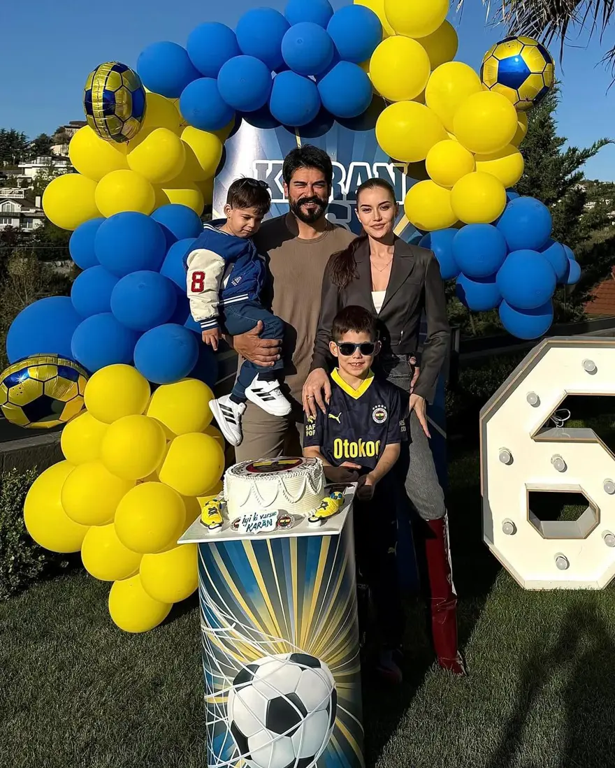 Fahriye Evcen ile Burak Özçivit'in oğlu Karan 6 yaşında: İyi ki doğdun kıymetlim 1