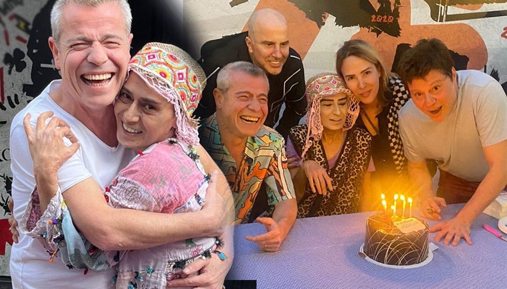 Mirkelam'ın doğum gününde Yıldız Tilbe ile Levent Yüksel bir araya geldi