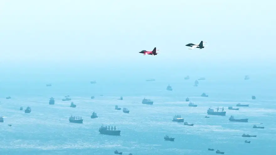İstanbul Boğazı'nda heyecan dolu an 3 İstanbul Boğazı'nda heyecan dolu an 3