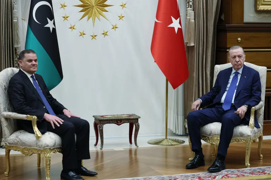 Cumhurbaşkanı Erdoğan, Libya Başbakanı ile görüştü 5