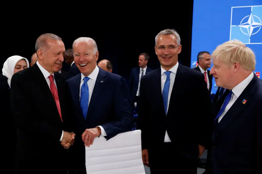Cumhurbaşkanı Erdoğan NATO Liderler Zirvesi'nde: Erdoğan - Biden görüşmesi sona erdi 9
