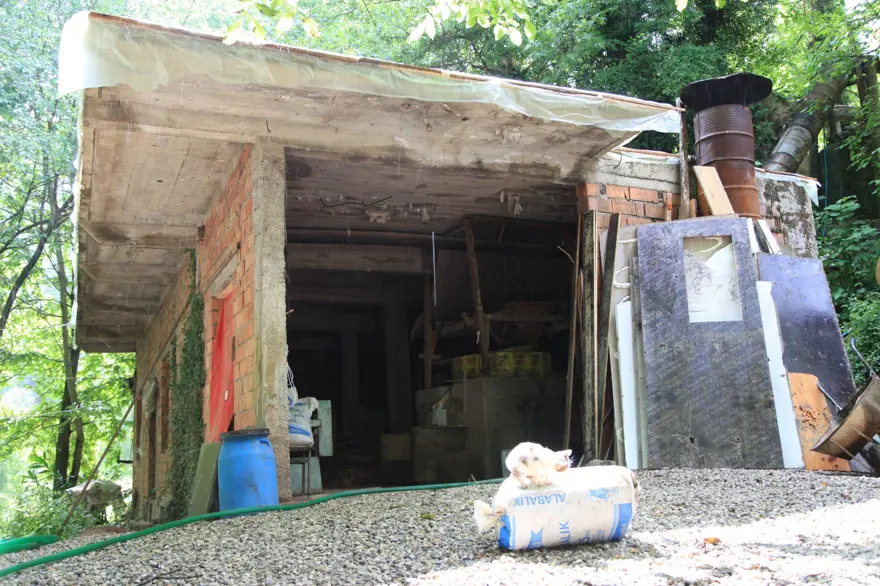 Bin rakımlı tepede zamana meydan okuyan 9 asırlık su değirmeni 5