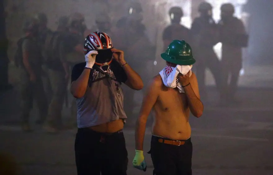 Beyrut'ta protestolar sürüyor 20