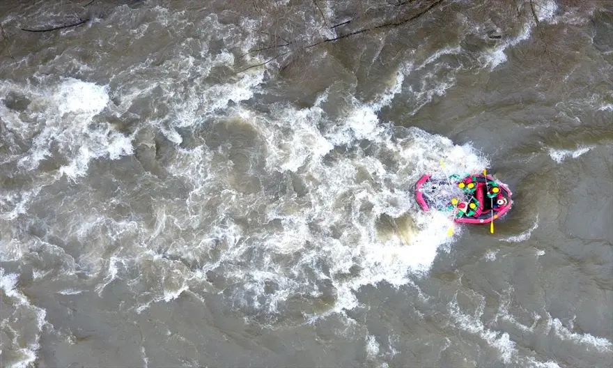 Melen Çayı'nda rafting sezonu açıldı 9 Melen Çayı'nda rafting sezonu açıldı 9