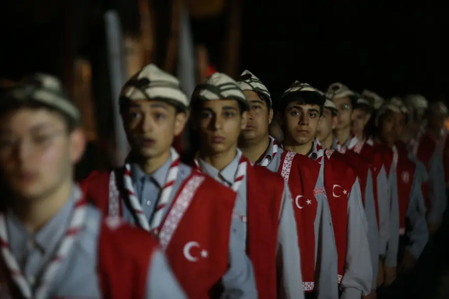 Çanakkale Kara Savaşları'nın 109. yılı: 57. Alay Vefa Yürüyüşü 9 Çanakkale Kara Savaşları'nın 109. yılı: 57. Alay Vefa Yürüyüşü 9