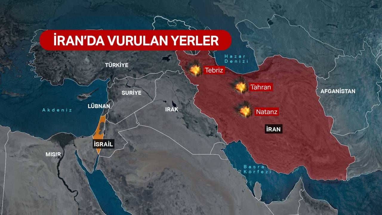 İran'dan İsrail'e misilleme: Tel Aviv'e yüzlerce füze fırlatıldı