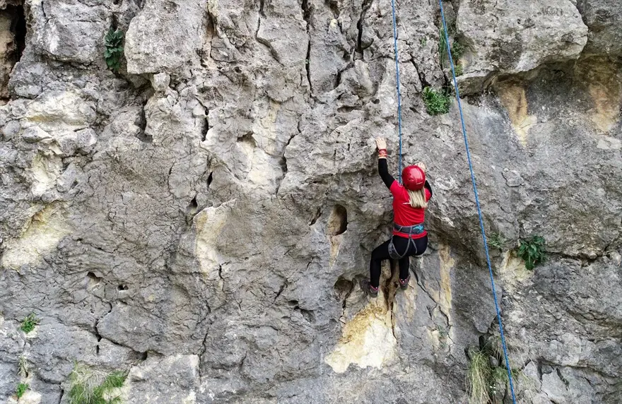 Dağcıların Çukurova'daki tırmanış rotası: Kapıkaya Kanyonu 9
