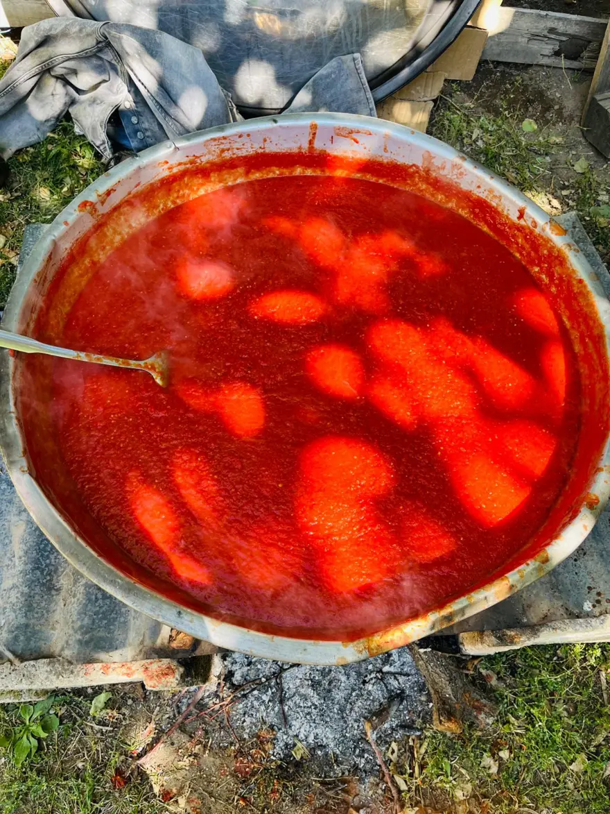 30 kilodan 50 kavanoz çıkıyor: 2 saat kaynatılarak hazırlanıyor 2 30 kilodan 50 kavanoz çıkıyor: 2 saat kaynatılarak hazırlanıyor 2