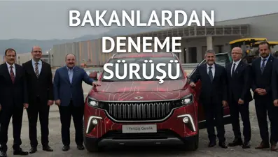 Bakan Nebati ve Varank TOGG'u test etti
