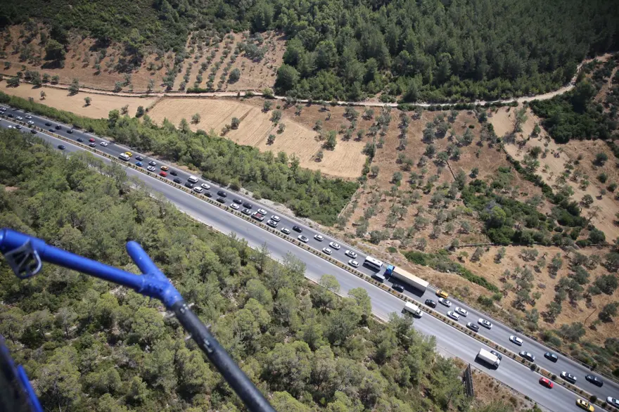 Tatilciler dönüş yolunda 8