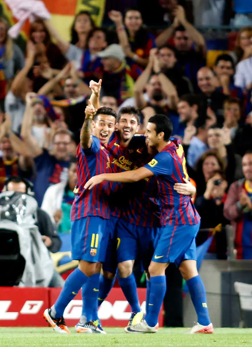 Barcelona Lionel Messi ile coştu 8 Barcelona Lionel Messi ile coştu 8