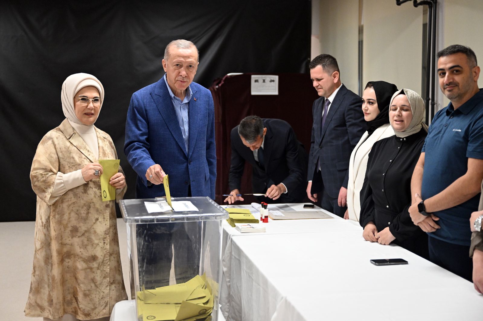 Cumhurbaşkanı Erdoğan'ın oy kullandığı sandıkta sonuç belli oldu
