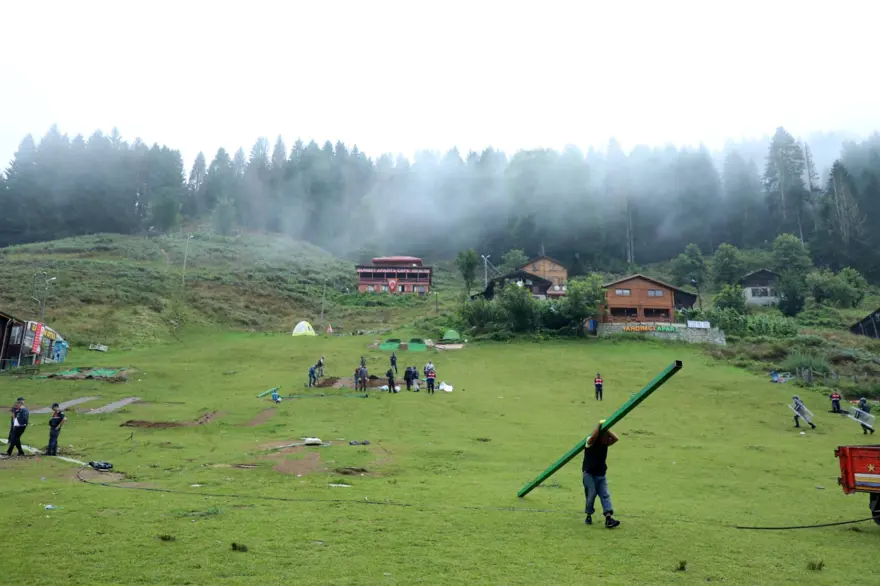 Ayder'de salıncaklar kaldırıldı 11
