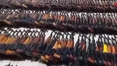 Zap bölgesinde 467 adet kullanılmamış AK-47 ele geçirildi