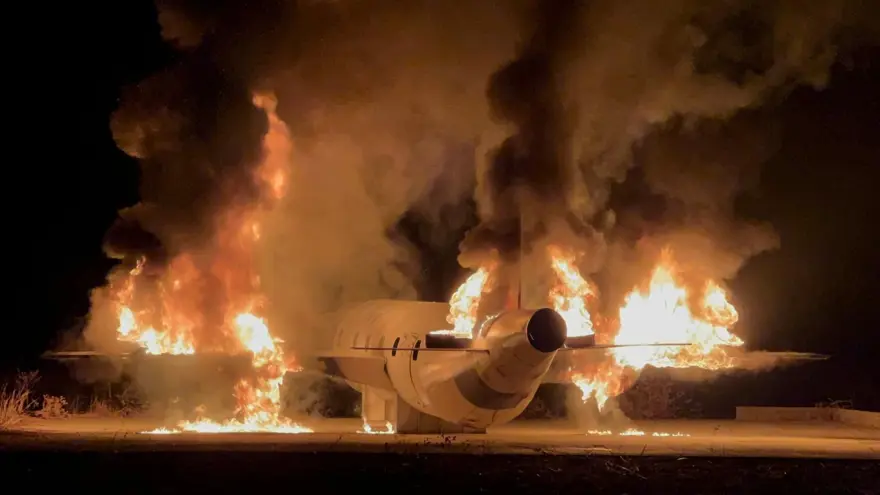 Havalimanında gerçeği aratmayan tatbikat 3