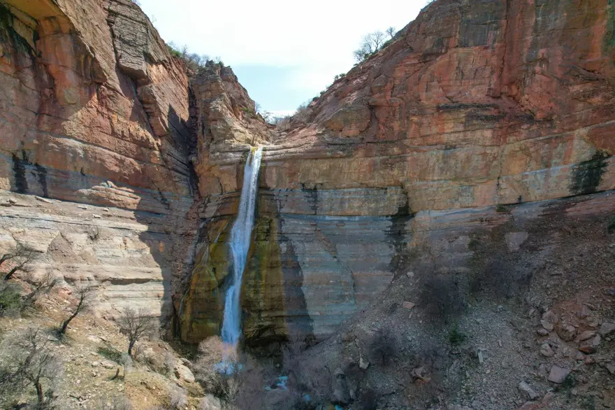 Gezginlerin rotası Tunceli Çırtan Şelalesi 1