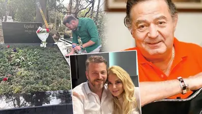 Beste Açar, babası Kayahan’ın mezarını sevgilisiyle ziyaret etti