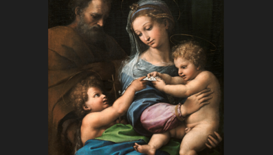 Rönesans ressamı Raphael, Meryem Ana'yı resmettiği ünlü tabloyu tek başına yapmamış olabilir