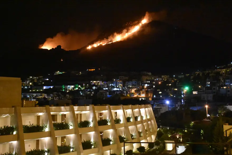 Bodrum'da yangın 4
