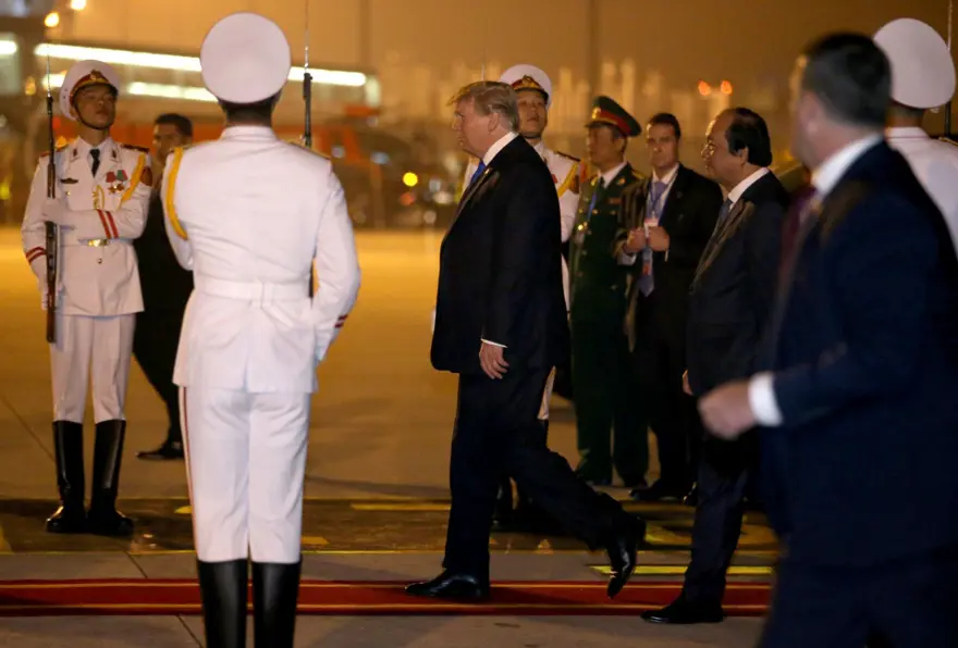 Kim'in ardından Trump da Vietnam'a geldi 1