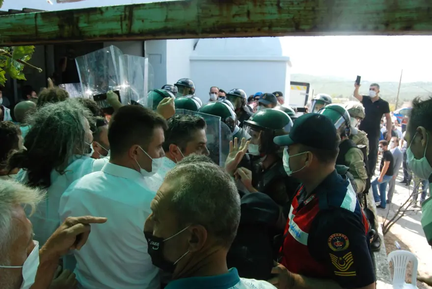 Bakır ocağı ÇED toplantısında gerginlik 12