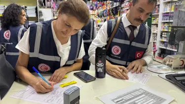 Ankara'da kırtasiye ve okul ürünleri denetimi