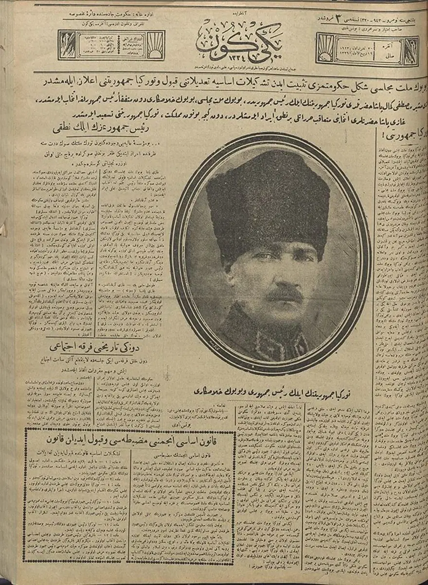 CUMHURİYET KELİMESİ İLK KEZ 20 TEMMUZ'DA TELAFFUZ EDİLDİ 2 CUMHURİYET KELİMESİ İLK KEZ 20 TEMMUZ'DA TELAFFUZ EDİLDİ 2