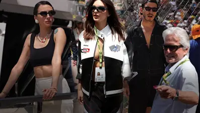 F1 Monako Grand Prix'inde ünlüler geçidi