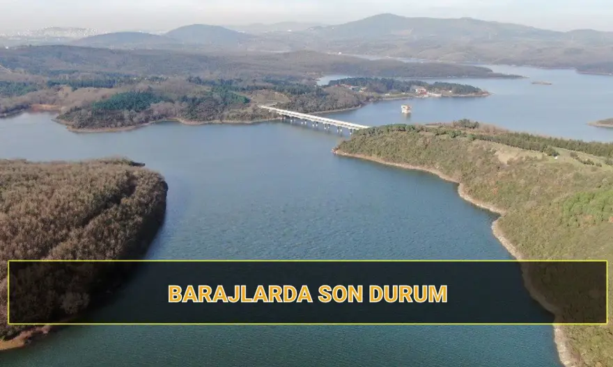 İSKİ baraj doluluk oranı 20 Mart: Barajlarda son durum ne? İstanbul barajları doluluk oranları İSKİ baraj doluluk oranı 20 Mart: Barajlarda son durum ne? İstanbul barajları doluluk oranları